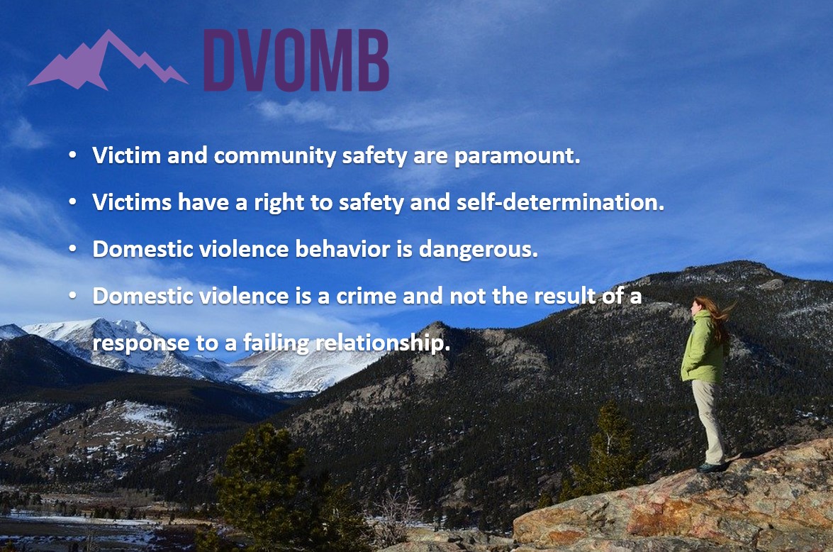 Victim and community safety are paramount.