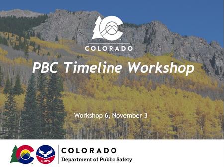 PBC Timeline Workshop Screenshot