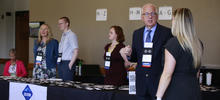 Attendees at the conference