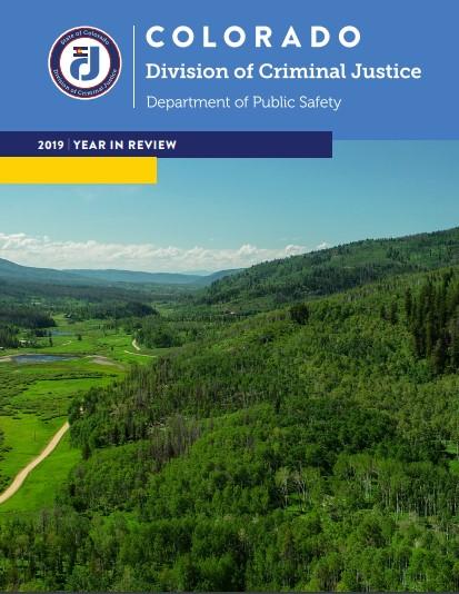 Cover of 2019 DCJ Annual Report 