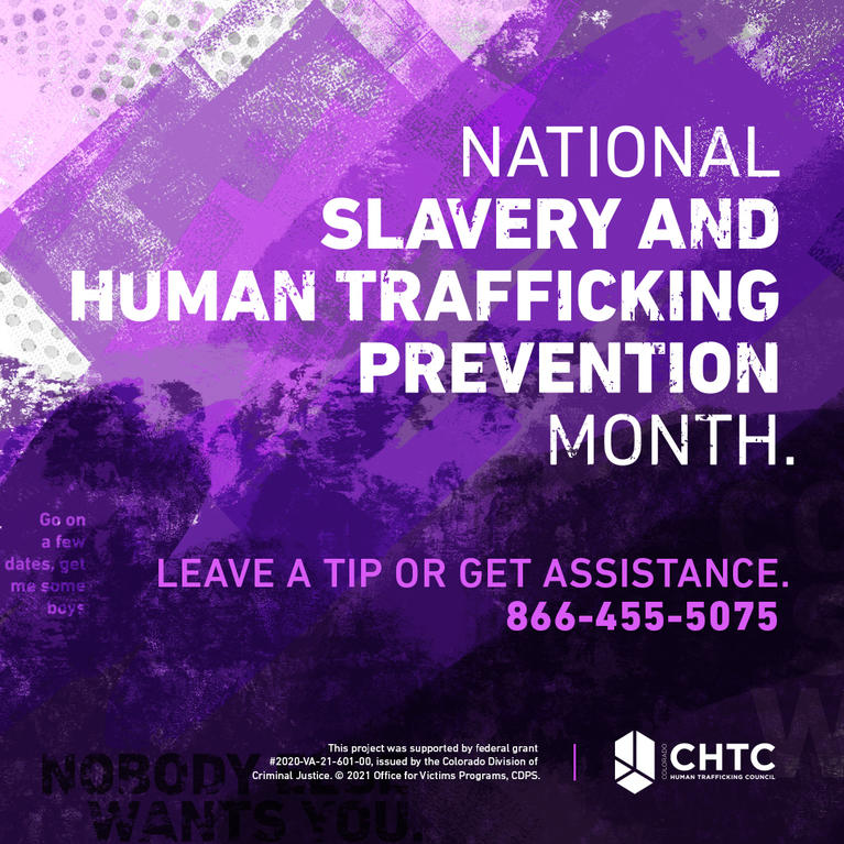 human trafficking month